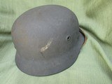 Excellent WW2 German Luftwaffe Helmet M-40 single decal.Near mint! - 7 of 11