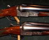 COGSWELL & HARRISON THE REX MODEL BOXLOCK 12GA PAIR SHOTGUNS - 1 of 7
