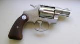 COLT COBRA FACTORY NICKEL .38 SPECIAL REVOLVER - 1 of 4