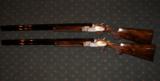 SPECIAL ORDER MATCHED PAIR OF 12GA SO10, EELL HAND DETACHABLE SIDELOCK, O/U SHOTGUNS - 4 of 7