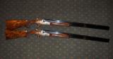 SPECIAL ORDER MATCHED PAIR OF 12GA SO10, EELL HAND DETACHABLE SIDELOCK, O/U SHOTGUNS - 2 of 7