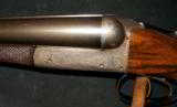 AUG FRANCOTTE BOXLOCK, 1890 MFG DATE, 12GA S/S SHOTGUN - 2 of 5