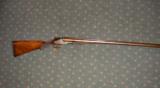 MOORE & HARRIS LONDON BAR ACTION SIDELOCK 12GA ANTIQUE SHOTGUN - 4 of 5