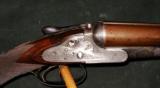 MOORE & HARRIS LONDON BAR ACTION SIDELOCK 12GA ANTIQUE SHOTGUN - 1 of 5