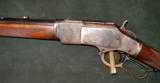 WINCHESTER DELUXE 1873 22 SHORT LEVER ACTION RIFLE - 2 of 5