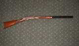 WINCHESTER DELUXE 1873 22 SHORT LEVER ACTION RIFLE - 4 of 5