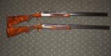 CONNECTICUT SHOTGUN MFG CO SPECIAL ORDER MATCHED PAIR DELUXE INVERNESS 20GA SHOTGUNS - 4 of 5