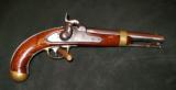 IRA N JOHNSON MODEL 1892 PERCUSSION PISTOL, 54 CAL SMOOTH BORE
- 1 of 3