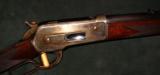 ANTIQUE WINCHESTER MODEL 1886 45/90 LEVER ACTION RIFLE WITH FACTORY LETTER - 1 of 5