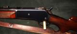WINCHESTER PRE WAR 1936 MODEL 71 348 CAL LEVER ACTION RIFLE - 2 of 5