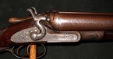 J. HOLLIS & SONS BAR ACTION SIDELOCK 10GA HAMMERGUN - 1 of 5
