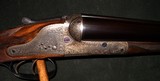 CHARLES LANCASTER BACK ACTION SIDELOCK 12GA ANTIQUE S/S - 1 of 5