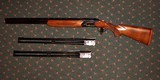 VALMET 412 MODEL COMBO O/U SHOTGUN & O/U RIFLE 12GA, 3006, 375 WIN - 5 of 6