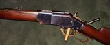 WINCHESTER MODEL 1873 38 CAL LEVER ACTION RIFLE - 2 of 5