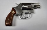 SMITH & WESSON, MODEL 60, .38 CHIEFS SPECIAL STAINLESS REVOLVER - 2 of 4