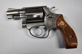 SMITH & WESSON, MODEL 60, .38 CHIEFS SPECIAL STAINLESS REVOLVER - 3 of 4