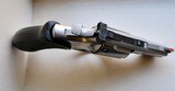 SMITH & WESSON COMBAT MAGNUM 66-1 SATIN STAINLESS K FRAME 357 MAG REVOLVER - 4 of 4