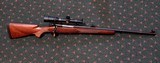 WINCHESTER MODEL 70 SAFARI EXPRESS CLASSIC 375 H & H RIFLE, POST 62 - 4 of 5