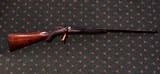 T. CLOUGH & SON, ENGLISH TOP LEVER HAMMER BACK ACTION ROOK RIFLE, 32 S & W - 4 of 5