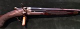 T. CLOUGH & SON, ENGLISH TOP LEVER HAMMER BACK ACTION ROOK RIFLE, 32 S & W - 1 of 5