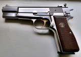 BROWNING HI POWER NICKEL FINISH 9MM PISTOL - 2 of 3