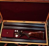 AUGUST LEBEAU SPECIAL ORDER GRAND LUX SIDELOCK PIGEON GUN, 12GA, 3 BBL SET - 6 of 7