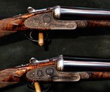 BOSS & CO EXTREMELY RARE ONE OF TEN, TRUE SELF OPENERS, MATCHED PAIR BEST QUALITY 12GA SIDELOCKS