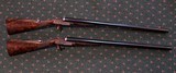 BOSS & CO EXTREMELY RARE ONE OF TEN, TRUE SELF OPENERS, MATCHED PAIR BEST QUALITY 12GA SIDELOCKS - 4 of 7