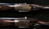 BOSS & CO EXTREMELY RARE ONE OF TEN, TRUE SELF OPENERS, MATCHED PAIR BEST QUALITY 12GA SIDELOCKS - 3 of 7