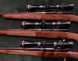 TRIO OF WINCHESTER MODEL 70'S SPECIAL CUSTOM GRADE 243 WIN, 300 WIN, 338 WIN - 5 of 6