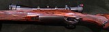 DALE GOENS CUSTOM LH PRE 64 WIN MODEL 70 25.06 REM CAL RIFLE - 3 of 5