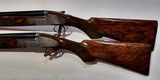 LUCIANO BOSIS MATCHED PAIR MICHAELANGELO BEST QUALITY SIDELOCK 12GA O/U SHOTGUNS - 8 of 8