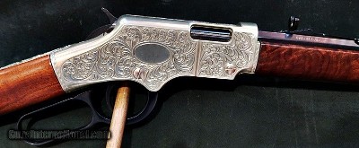 HENRY ARMS REPEATING ARMS FULLY ENGRAVED GOLDEN BOY 22LR