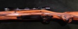 REMINGTON MODEL 700 SPECIAL ORDER CUSTOM SHOP GRADE II 300 H & H RIFLE - 3 of 5