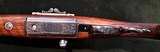 MANNLICHER SCHOENAUER RARE 1950 FACTORY ENGRAVED 3006 CARBINE - 3 of 5