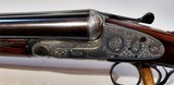 BOSS VERY RARE ROUND BODY W/TRUE SELF OPENER SIDELOCK 12GA S/S SHOTGUN - 2 of 6