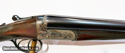 WILLIAM FORD BIRMINGHAM DELUXE BOXLOCK 12GA S/S SHOTGUN