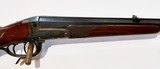 H. SHERPING PRE WAR BOXLOCK UNDERLEVER SINGLE SHOT RIFLE, 8.15 X 46