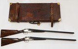 F. BEASLEY BEST QUALITY MATCHED PAIR 12GA S/S SHOTGUNS - 4 of 7