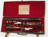 F. BEESLEY BEST QUALITY MATCHED APIR OF SIDELOCK 12GA SHOTGUNS - 6 of 7