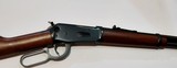 WINCHESTER MODEL 94AE SADDLE RING TRAPPER 44 MAG RIFLE