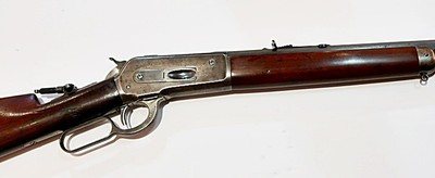 WINCHESTER MODEL 1886 38/56 WIN CAL LEVER ACTION RIFLE - Image 1 of 5