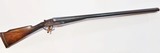 W & C SCOTT MONTE CARLO B 12GA S/S ANTIQUE SHOTGUN - Image 4 of 5
