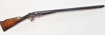 W & C SCOTT MONTE CARLO B 12GA S/S ANTIQUE SHOTGUN - Image 4 of 5