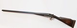 W & C SCOTT MONTE CARLO B 12GA S/S ANTIQUE SHOTGUN - Image 5 of 5