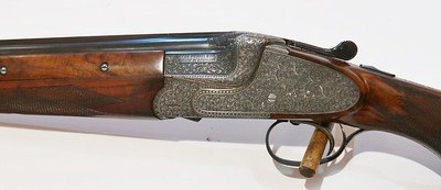 MERKEL MODEL 303 HAND DETACHABLE SIDELOCK 20GA O/U SHOTGUN - Image 2 of 5
