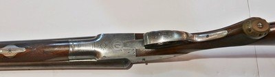LEFEVER F GRADE SIDELOCK 12GA S/S SHOTGUN - Image 3 of 5