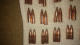 8mm (.323, or 325WSM) Nosler Partitions 200 grains count of 499
PLUS 300 Nosler Ballistic Tips in the same caliber - 2 of 4