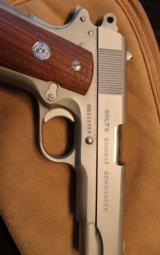 Colt Combat Commander Series 70 Nickel finish New Condition - 9 of 9