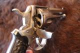 Antique Belgian 'Western Star' double action revolver in 44 Rimfire - 7 of 10